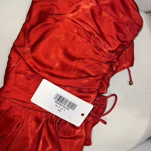 Hello Molly Way To Cosmos Dress Red - size small NWT - Picture 2 of 3